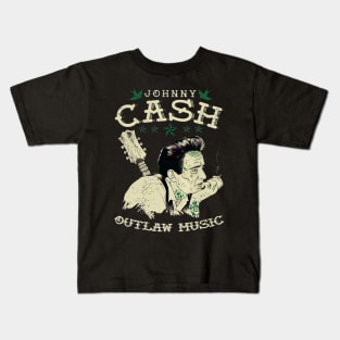 Johnny cash Kids T-Shirt